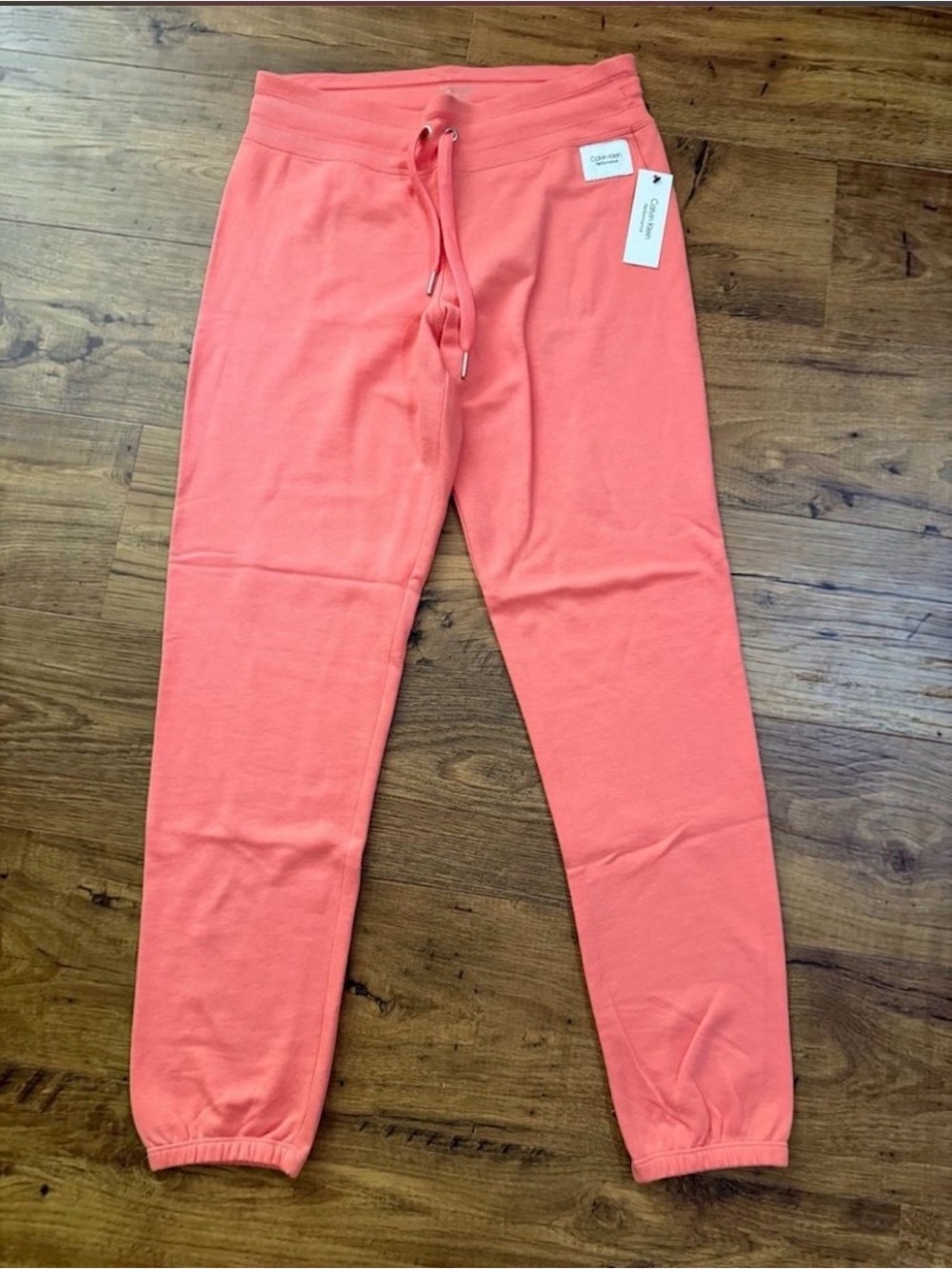 Calvin Klein Women’s Coral Pink Jogger Sweatpants